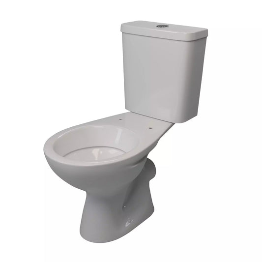 Lecico Amalphi Top Dual Flush Cistern With Elf/MDF Seat White (Excl. Pan Fixations)