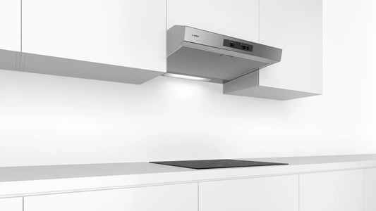 BOSCH 600 mm Built-in Under-Cabinet Extractor Hood Stainless steel - Serie 2 - DHU635HZA