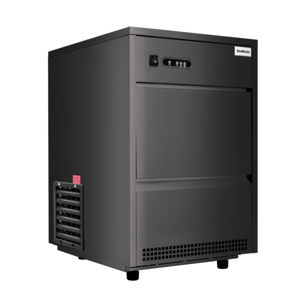 SnoMaster SM-26 (BLACK) 26Kg/24Hr Plumbed-In Bullet Type Ice-Maker - Black