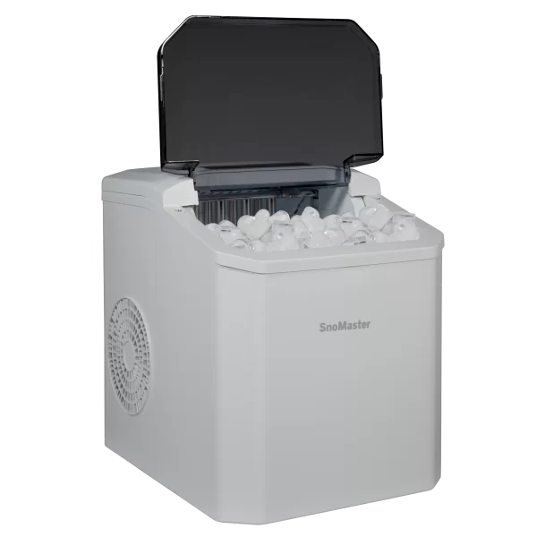 SnoMaster ZBC-14 12Kg/24Hr Counter-Top Bullet Type Ice-Maker - White