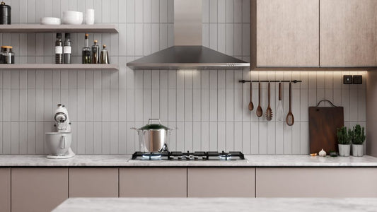 Falco 90cm Flat Pyramid Stainless Steel Wall Extractor - FAL-90-210