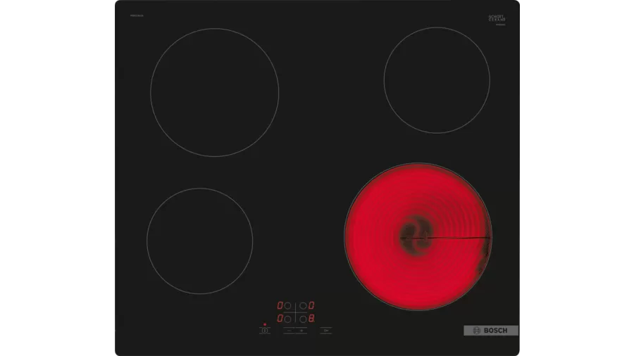 BOSCH Built-in Electric Hob - 600mm - Glass-Ceramic - PKE611BA2E