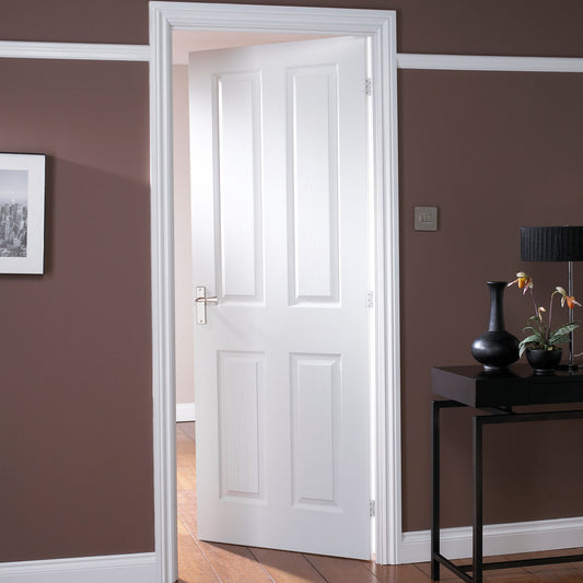 Interior Door - 4 Panel Deep Moulded Door - Artisans Trade Depot