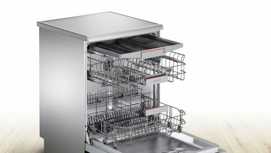 BOSCH 14 Place SilencePlus Dishwasher - Silver Inox - Serie 4 - SMS46NI00Z - Artisans Trade Depot