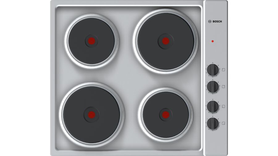 Bosch 60cm Electric Hob - Stainless Steel - Serie 2 - PEE689CA1 - Artisans Trade Depot