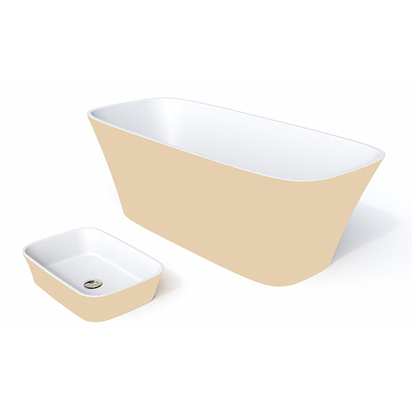 Dado Carmen Freestanding Bathtub - Artisans Trade Depot