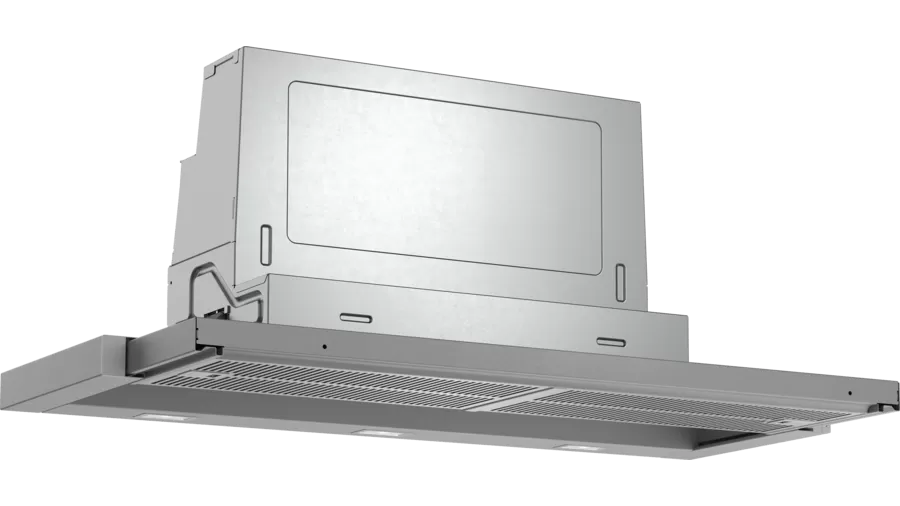 BOSCH 90cm Telescopic Under-Cabinet Extractor Hood - Silver Metallic - Serie 6 - DFR097A52