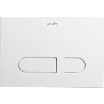 Durastyle Dual Flush Actuator Plate 217x146,5mm White