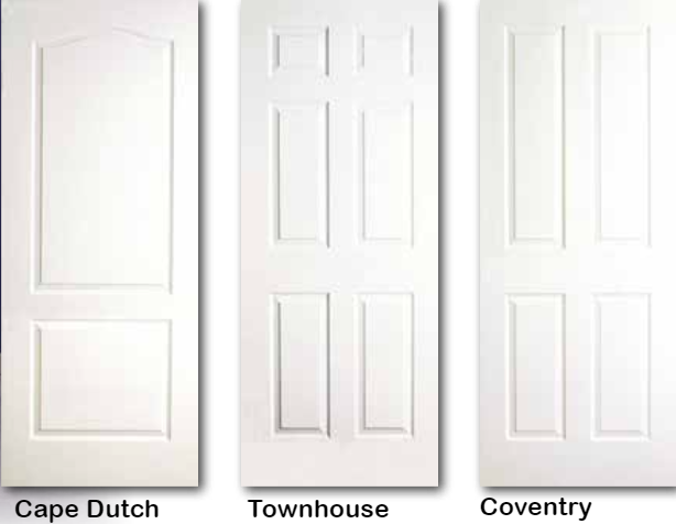 Interior Door - 2 Panel Arch - Deep Moulded - Cape Dutch - Artisans Trade Depot