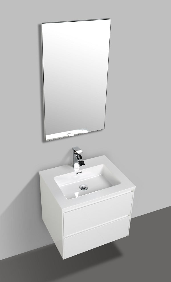 Enzo 600 Cabinet- Double Drawer & Basin