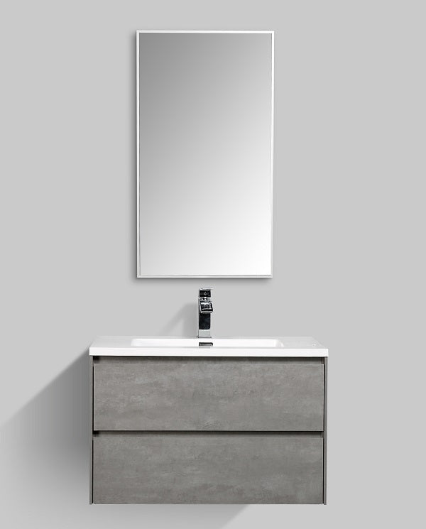 Enzo 800 Cabinet- Double Drawer & Basin