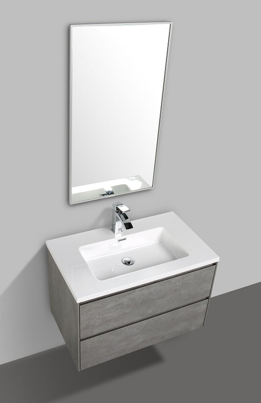 Enzo 800 Cabinet- Double Drawer & Basin
