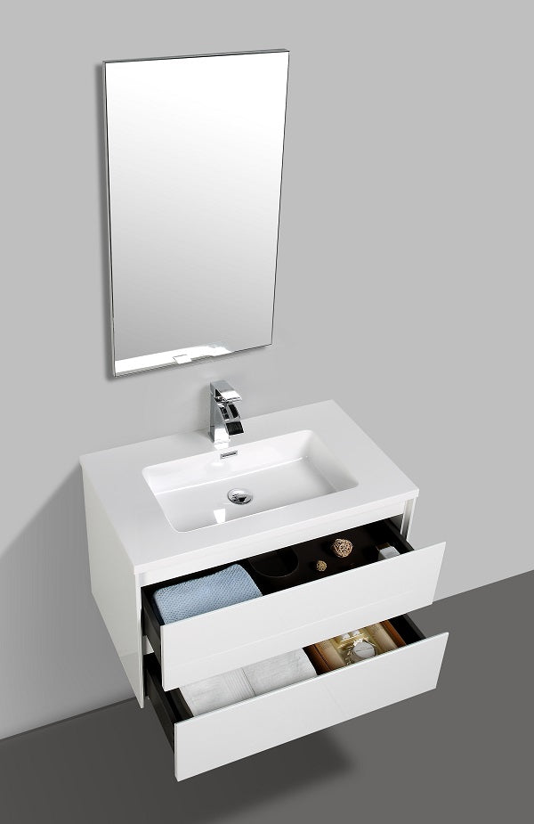 Enzo 800 Cabinet- Double Drawer & Basin
