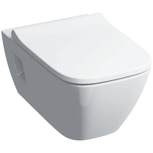 Geberit Smyle Square Wall Hung Toilet - Concealed Cistern - Artisans Trade Depot