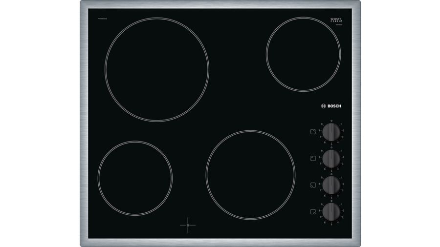 Serie 2 Electric Hob 60 cm Black, surface mount with frame - PKE645CA2E - Artisans Trade Depot