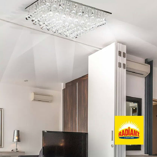 Radiant JH121 Ceiling Light 12V - ELTHAM 12-Light Crystal - Artisans Trade Depot
