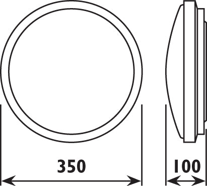 Monte (350mm) - Ceiling Light Flush Mount - Artisans Trade Depot