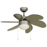 Radiant RF27SS / JX10-SS - Mikro Ceiling/Light Fan Satin Silver