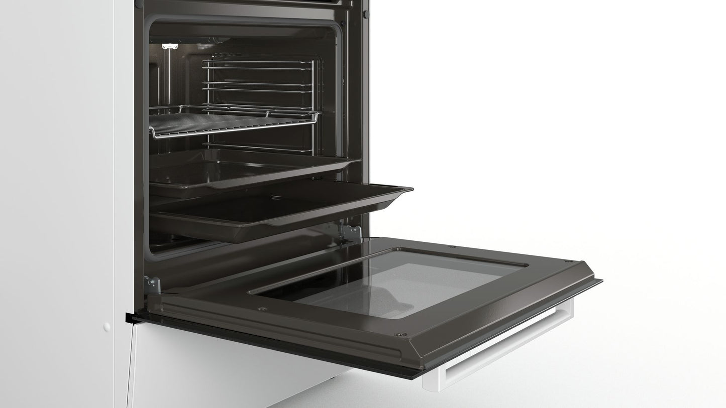 BOSCH 60cm Freestanding Gas Cooker - White - Serie 2 -HGA120B20Z - Artisans Trade Depot