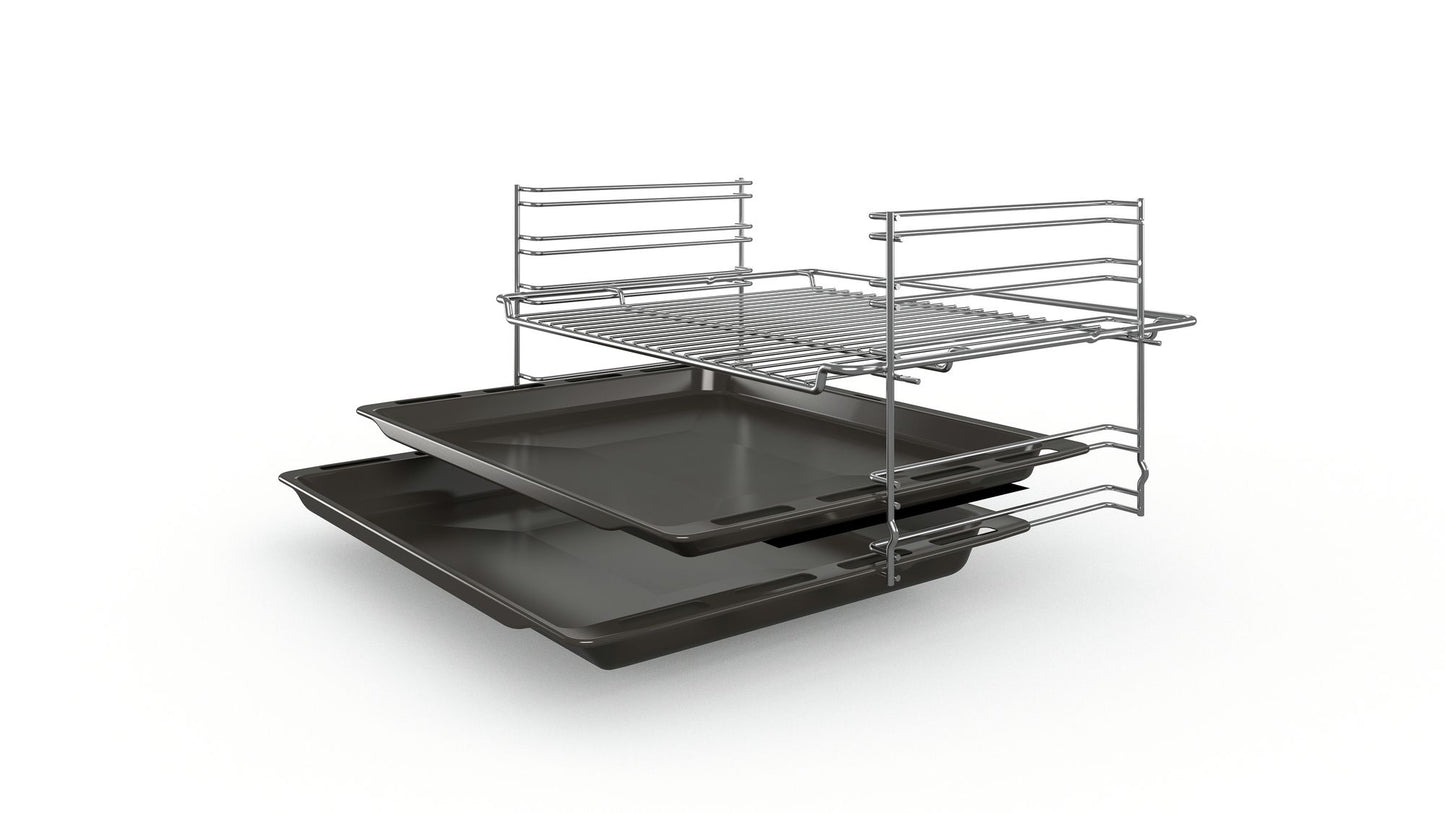 BOSCH 60cm Free Standing Gas Cooker - Stainless Steel - Serie 2 - HGA120E50Z - Artisans Trade Depot