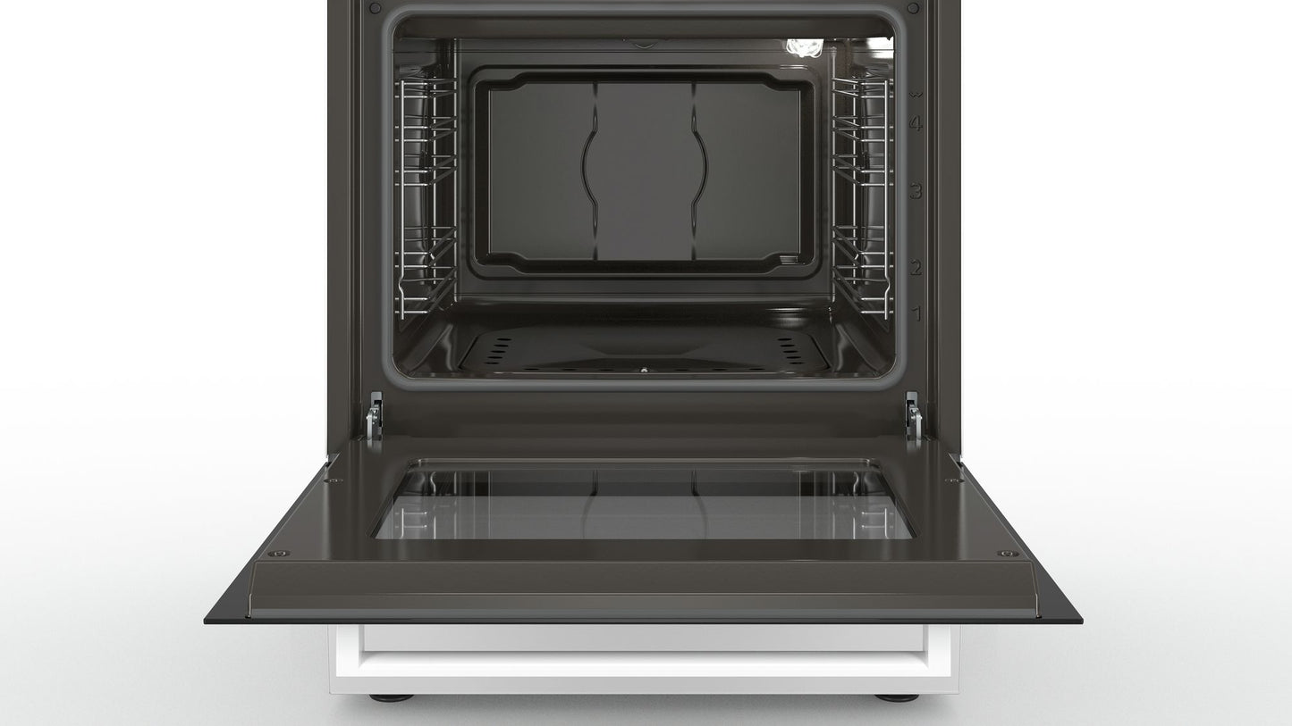 BOSCH 60cm Freestanding Gas Cooker - White - Serie 2 -HGA120B20Z - Artisans Trade Depot