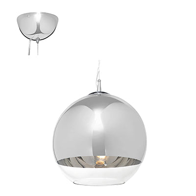 Radiant JG12 - Chrome Pendant 230v - Gemini 300mm - Artisans Trade Depot