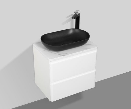 Santorini 600mm- Double Drawer & Top & Basin