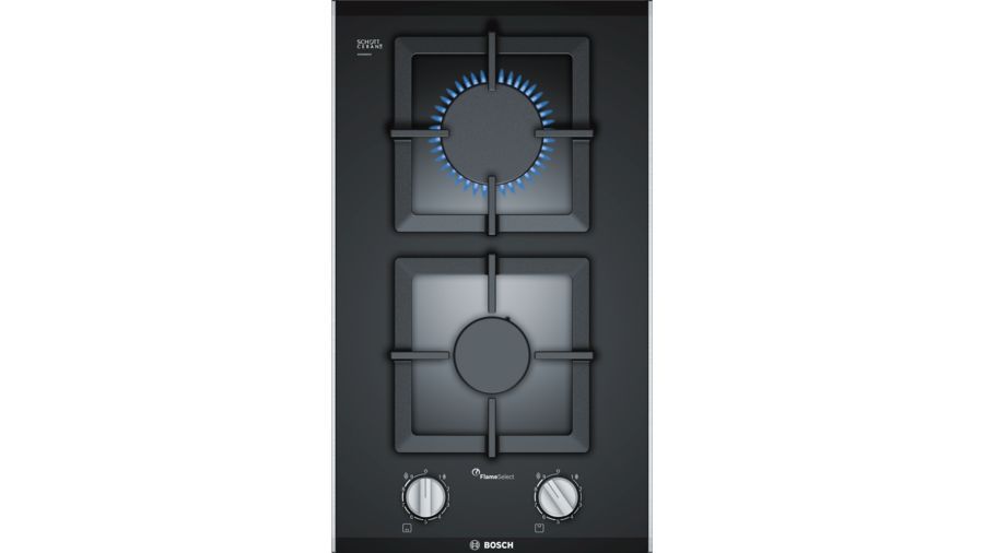 Bosch 30cm 2 Burner  Gas Hob  - Glass Top - Serie 6- PSB3A6B20Z