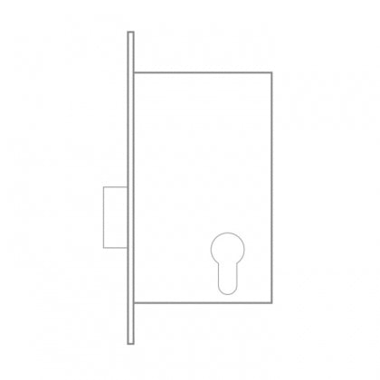 QS Stainless steel deadbolt, 55mm backset, 60mm centre-QS6055/4 - Artisans Trade Depot