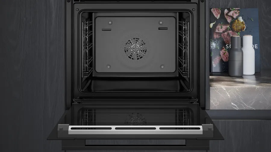 Siemens iQ700 Built-in Oven 60 x 60 cm Black HB736G1B1