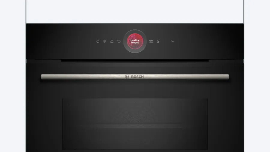 BOSCH Series 8 Built-in Compact Microwave Oven 60 x 45 cm Black CMG7241B1