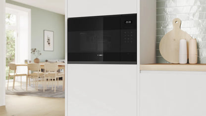 BOSCH 600 mm Built-In Microwave with Grill  - Serie 6 - BEL554MH2Z