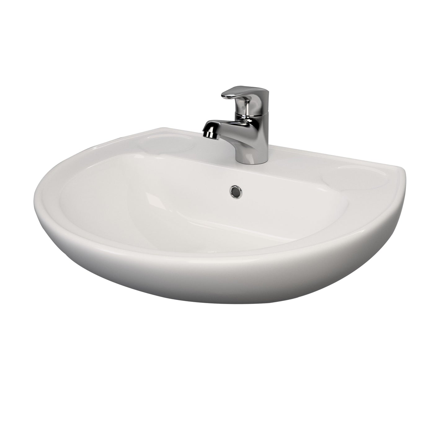 LECICO Atlas 50cm Wall Hung Wash Basin