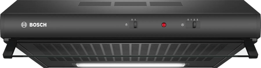BOSCH 600 mm Built-in Under-Cabinet Extractor Hood Black - Serie 2 - DHU636HQ