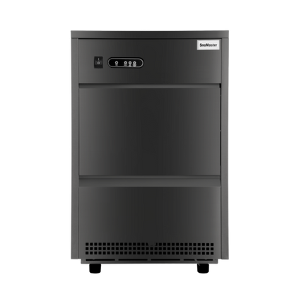 SnoMaster SM-26 (BLACK) 26Kg/24Hr Plumbed-In Bullet Type Ice-Maker - Black