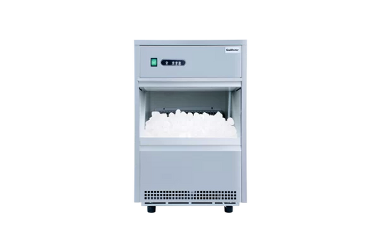 SnoMaster SM-26 26Kg/24Hr Plumbed-In Bullet Type Ice-Maker - Stainless Steel