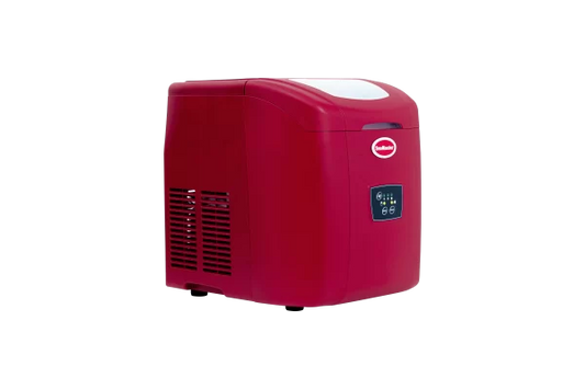 SnoMaster ZB-14 12Kg/24Hr Counter-Top Bullet Type Ice-Maker - Red