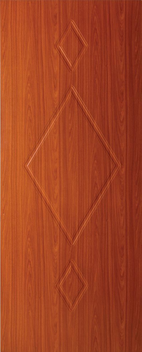 3 Diamonds Shallow Moulded Door - Cherry - Artisans Trade Depot