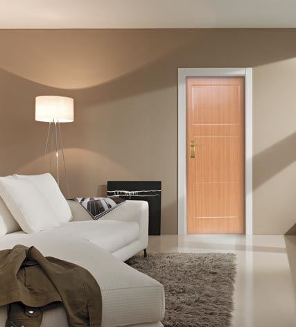 3 Panel Shallow Moulded Door - Elegan Beech - Artisans Trade Depot