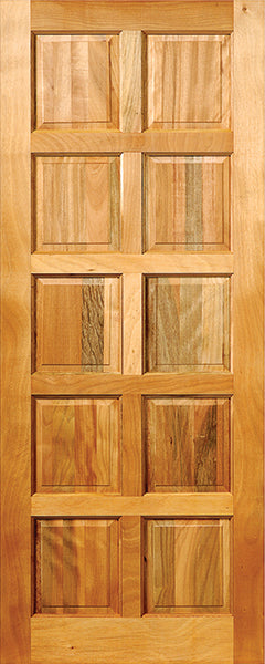 10 Panel Semi-Exterior Door - Artisans Trade Depot