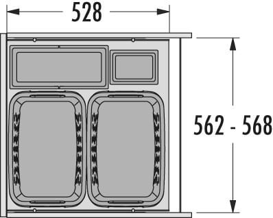 HAILO Laundry Carrier 600