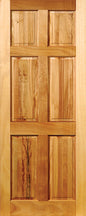 6 Panel Semi-Exterior Door - Artisans Trade Depot