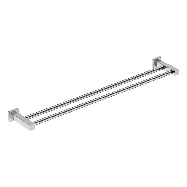 8585 Double Towel Rail - Polished - Stainless Steel - Bathroom Butler
