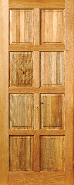 8 Panel Semi-Exterior Door - Artisans Trade Depot
