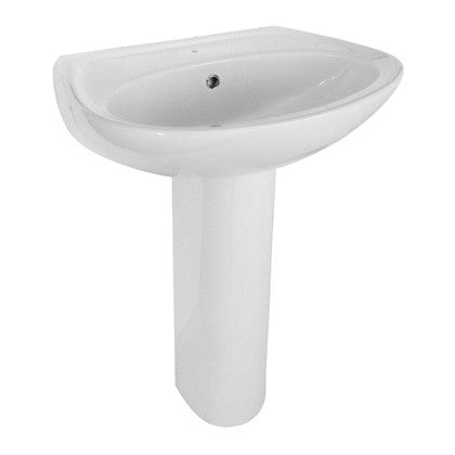 Standard Bathroom Set (Toilet, Bathtub & Basin with Pedestal)