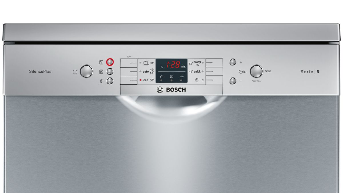 BOSCH 13 Place SilencePlus Dishwasher - Stainless Steel, lacquered - Serie 6 - SMS68L28TR