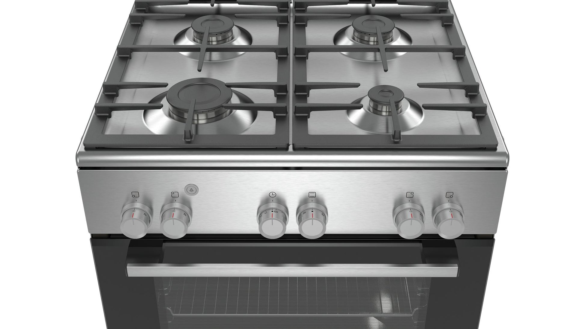 BOSCH 60cm Free Standing Gas Cooker - Stainless Steel - Serie 2 - HGA120E50Z - Artisans Trade Depot
