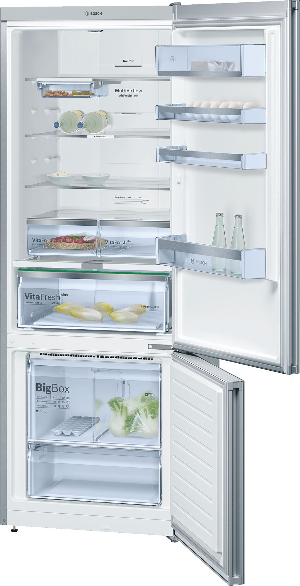 Bosch Freestanding Fridge-freezer  - White - Serie 6 - KGN56LW30N - Artisans Trade Depot