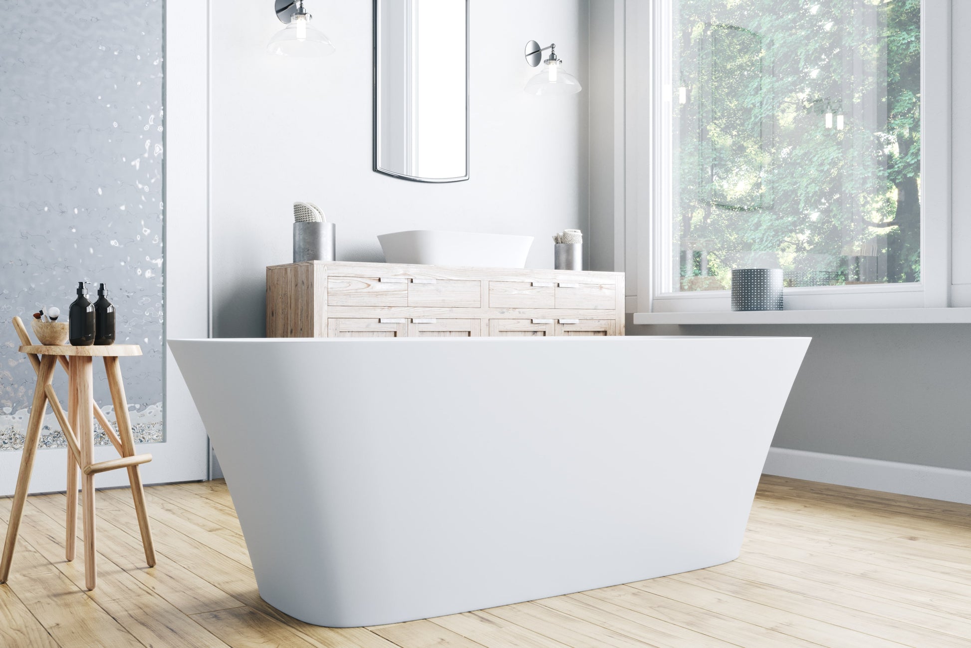 Dado Carmen Freestanding Bathtub - Artisans Trade Depot