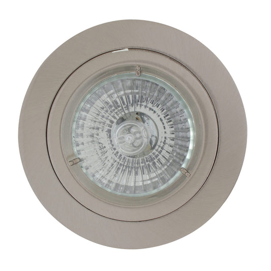 EUROLUX D18SC - LED Straight Twist Downlight 7W - 80mm - Satin Chrome